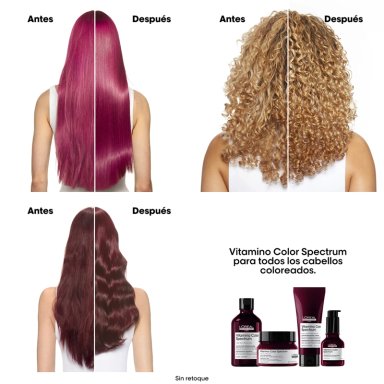 TRATAMIENTO CAPILAR LOREAL PROFESSIONNEL 30ML GLASS SHINE CUIDADO DEL COLOR VITAMINO COLOR SPECTRUM - 4