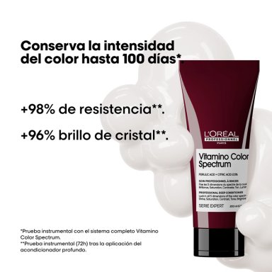 ACONDICIONADOR LOREAL 200 ML CUIDADO DEL COLOR VITAMINO COLOR SPECTRUM 200ML - 2