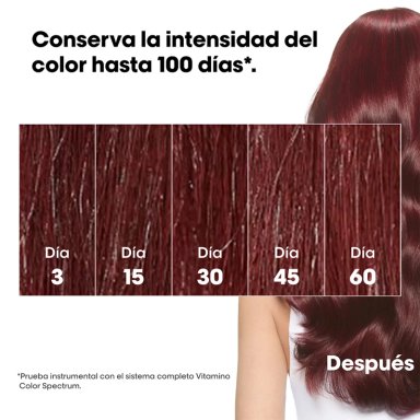 MÁSCARA CABELLO LOREAL 250ML CUIDADO DEL COLOR VITAMINO COLOR SPECTRUM - 3