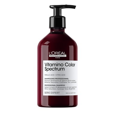 SHAMPOO LOREAL 500ML CUIDADO DEL COLOR VITAMINO COLOR SPECTRUM - 1