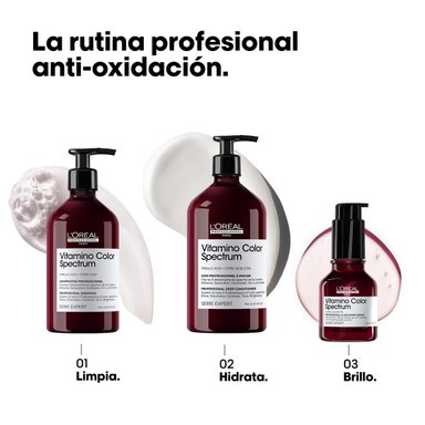 SHAMPOO LOREAL 500ML CUIDADO DEL COLOR VITAMINO COLOR SPECTRUM - 8