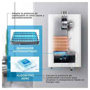 CALEFONT GAS LICUADO 10 LT MIDEA MGWH10-20EQP-GL - 6