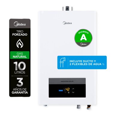 CALEFONT GAS NATURAL 10 LT MIDEA MGWH10-20EQP-GN - 1