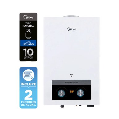 CALEFONT GAS LICUADO 10 LT MIDEA MGWH10-20MDN-GL - 3