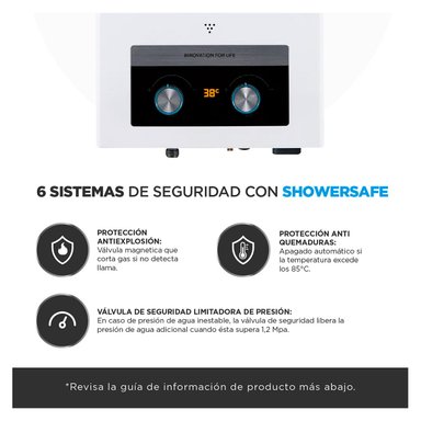 CALEFONT GAS LICUADO 10 LT MIDEA MGWH10-20MDN-GL - 5