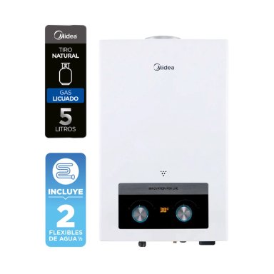 CALEFONT GAS LICUADO 5 LT MIDEA MGWH5-10MDN-GL - 3
