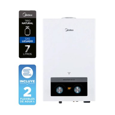 CALEFONT GAS LICUADO 7 LT MIDEA MGWH7-14MDN-GL - 3