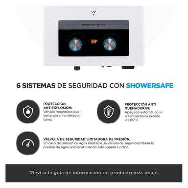 CALEFONT GAS LICUADO 7 LT MIDEA MGWH7-14MDN-GL - 5