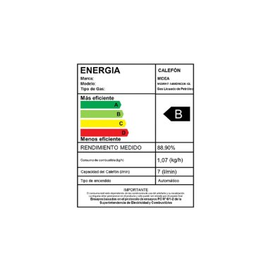 CALEFONT GAS LICUADO 7 LT MIDEA MGWH7-14MDN-GL - 8