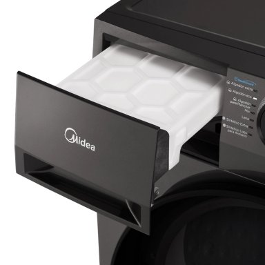 SECADORA DE ROPA BOMBA DE CALOR MIDEA MD200H120 12KG TITANIO - 8