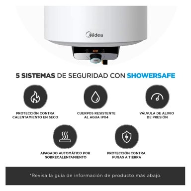 TERMO ELÉCTRICO MIDEA MWH80-15EFGCLW 80 LT - 5