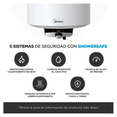 TERMO ELÉCTRICO MIDEA MWH50-15EFGCLW 50 LT - 5