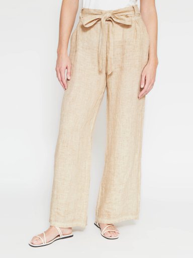 PANTALÓN LINO MUJER CACHAREL ITALIA - 2