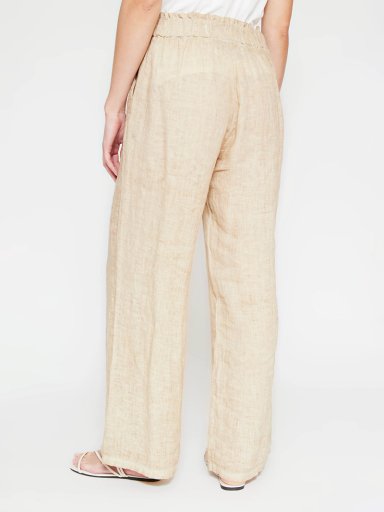 PANTALÓN LINO MUJER CACHAREL ITALIA - 3