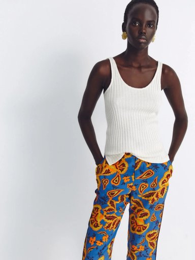 PANTALÓN MUJER SFERA FLUIDO PRINT - 5