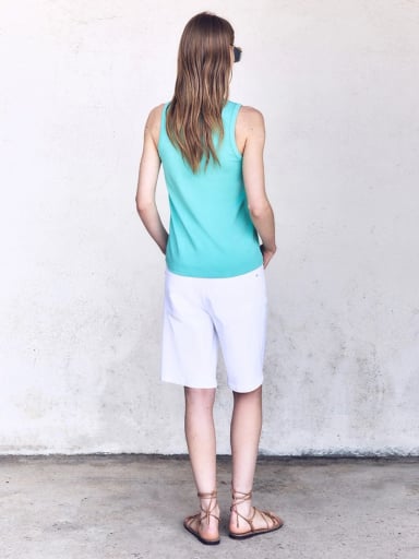 POLERA SIN MANGAS ALGODÓN MUJER SFERA - 3