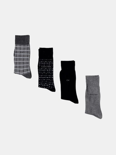 PACK X3 CALCETINES HOMBRE CALVIN KLEIN ALGODÓN  - 2