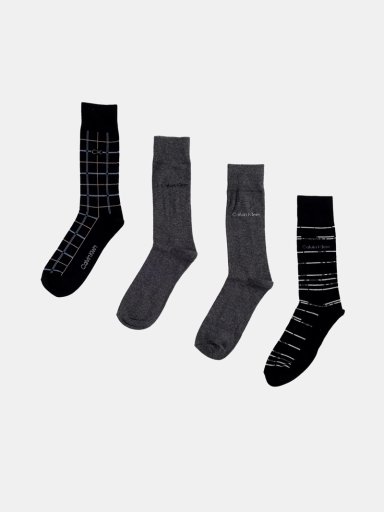 PACK X3 CALCETINES HOMBRE CALVIN KLEIN ALGODÓN  - 2