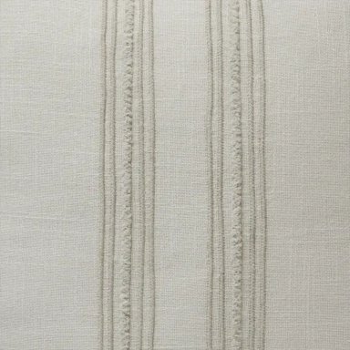 COJÍN MAISON LINETT LINO LÍNEAS 60X60 CM IVORY - 2