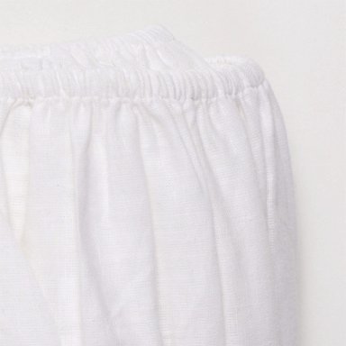 FALDÓN MAISON LINETT ELASTICADO LINO KING BLANCO - 2
