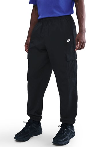 PANTALÓN BUZO CARGO HOMBRE NIKE NEGRO - 4
