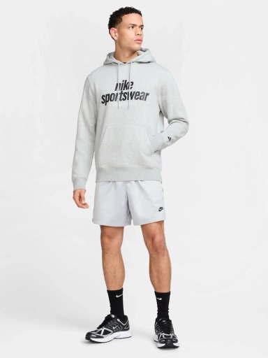 POLERÓN HOMBRE NIKE HJ2159-063 ALGODÓN GRIS HOODIE CLUB - 6
