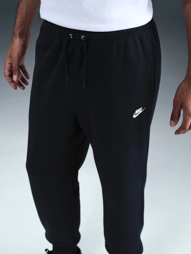 PANTALÓN DE BUZO HOMBRE NIKE FN3787-010 ALGODÓN NEGRO CLUB - 3