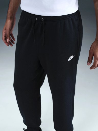 PANTALÓN DE BUZO HOMBRE NIKE FN3787-010 ALGODÓN NEGRO CLUB - 3