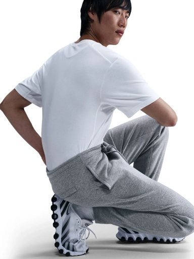 PANTALÓN DE BUZO HOMBRE NIKE FN3787-063 ALGODÓN GRIS CLUB - 2