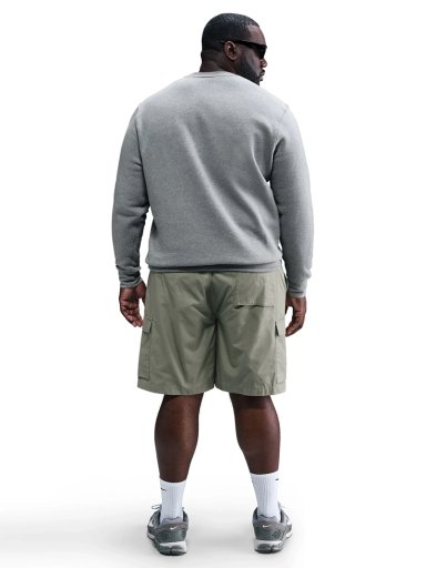 POLERÓN HOMBRE NIKE FN3886-063 GRIS CUELLO REDONDO CLUB - 2