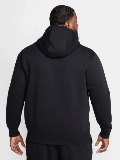 POLERÓN CON CIERRE HOMBRE NIKE FN3861-010 NEGRO CLUB - 2