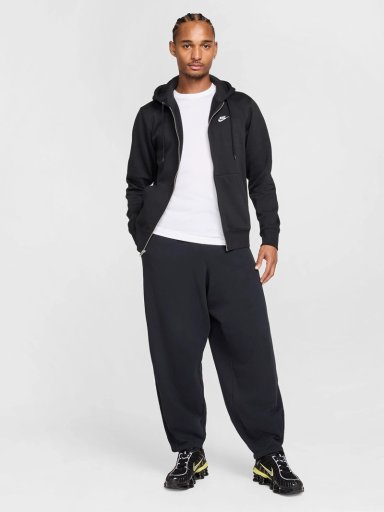 POLERÓN CON CIERRE HOMBRE NIKE FN3861-010 NEGRO CLUB - 8