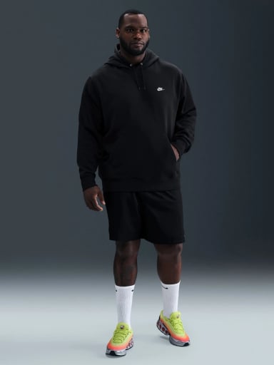 POLERÓN ALGODÓN HOMBRE NIKE NEGRO CLUB - 1