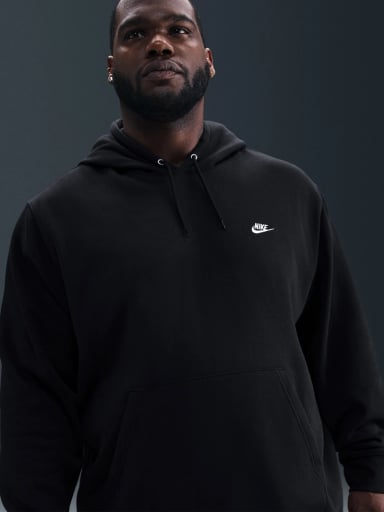 POLERÓN ALGODÓN HOMBRE NIKE NEGRO CLUB - 5