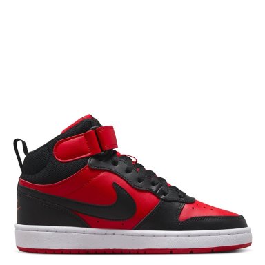 ZAPATILLAS INFANTIL NIKE CASUALES ROJO COURT BOROUGH MID 2 - 3