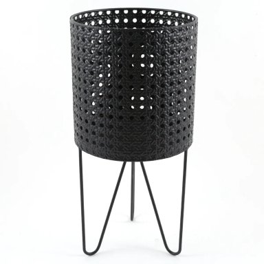 MACETERO RIPLEY HOME METAL NEGRO - 1