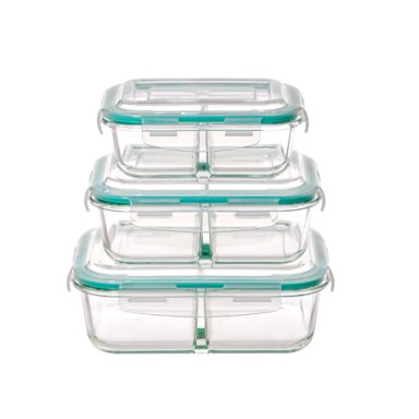 SET X3 TAPERS RIPLEY HOME RECTANGULAR VIDRIO CON DIVISIÓN - 1