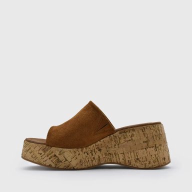 SANDALIAS MUJER CACHAREL CUERO AMARA - 3
