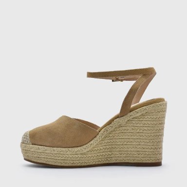 SANDALIAS MUJER CACHAREL CUERO AJON - 3
