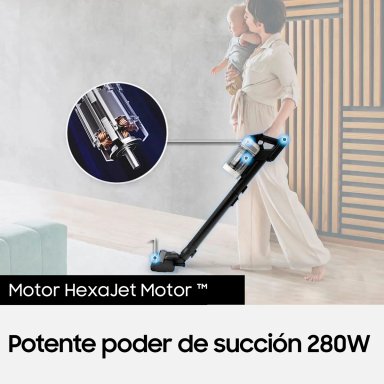 ASPIRADORA VERTICAL SAMSUNG INALÁMBRICO STICK BESPOKE AI JET LITE - 8