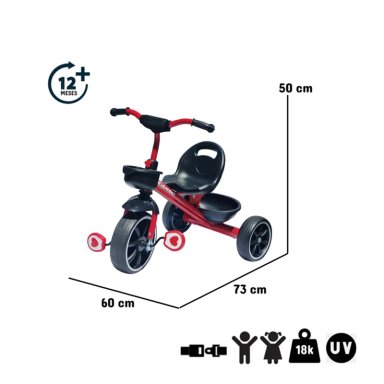 TRICICLO CLASSIC NEW ROJO - 6