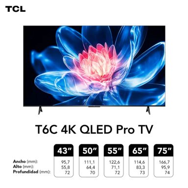 SMART TV TCL QLED 4K UHD 50” 50T6C - 11