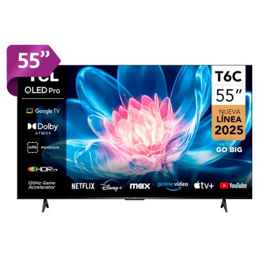 SMART TV TCL QLED 4K UHD 55” 55T6C - 1