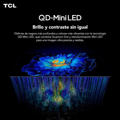 SMART TV TCL QLED MINI LED 4K UHD 65” 65C6KS - 3