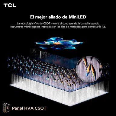 SMART TV TCL QLED MINI LED 4K UHD 65” 65C6KS - 5