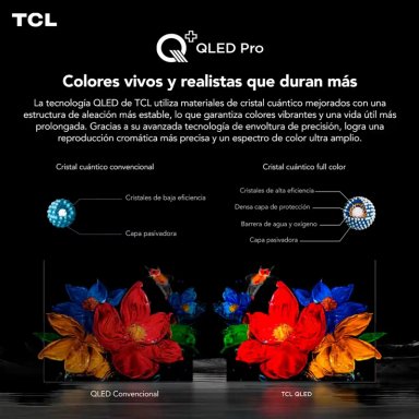 SMART TV TCL QLED MINI LED 4K UHD 65” 65C6KS - 6