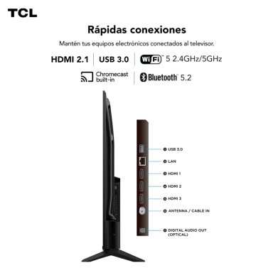 SMART TV TCL QLED 4K UHD 65” 65T6C - 11