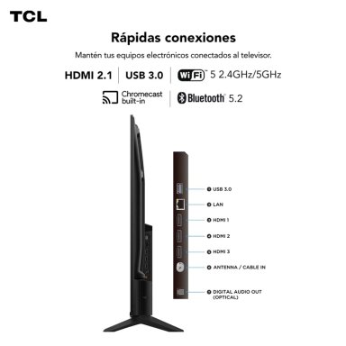 SMART TV TCL QLED 4K UHD 75” 75T6C - 11