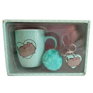 SET TAZÓN + LLAVERO PUSHEEN - 1