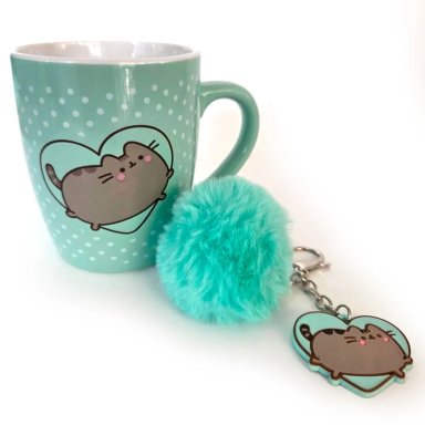 SET TAZÓN + LLAVERO PUSHEEN - 2